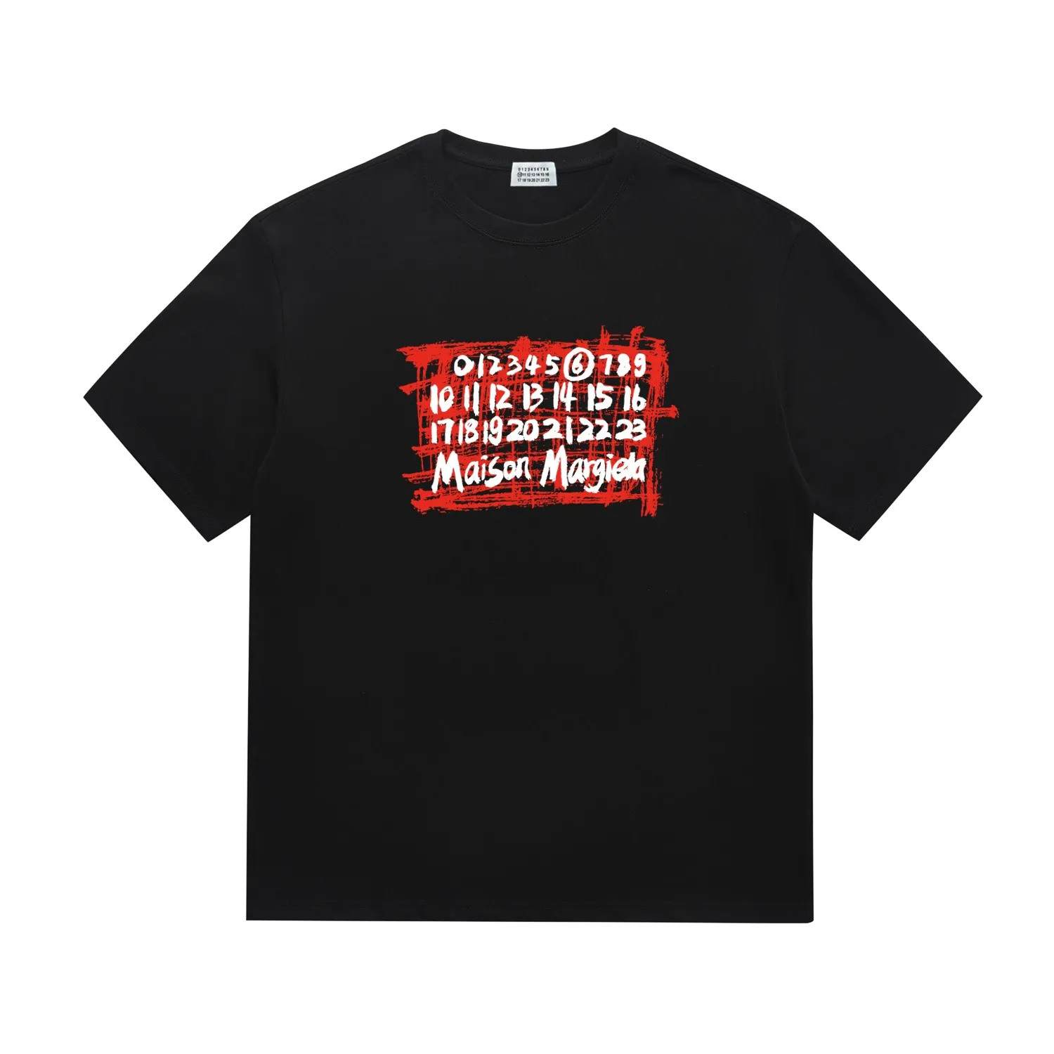 《 Quality》 MM 6 Same Style T 2024 New Arrival 260 Versatile ：Black White Sizes： S M L XL XXL